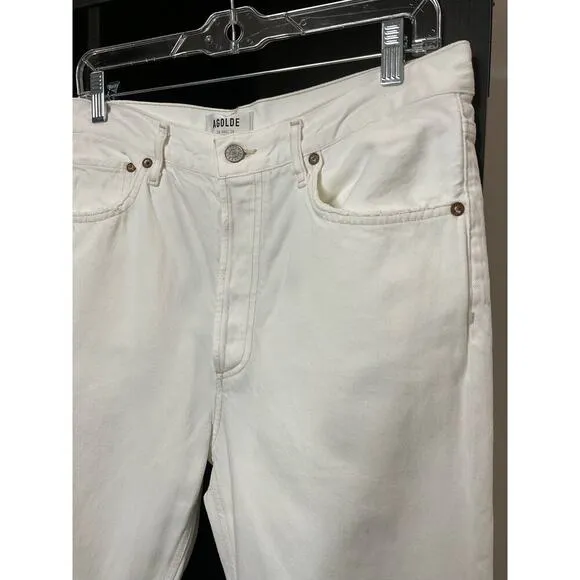 Agolde Riley High Rise Straight Jeans Size 30