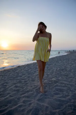 Angel Mini Dress | Sunny Stripe