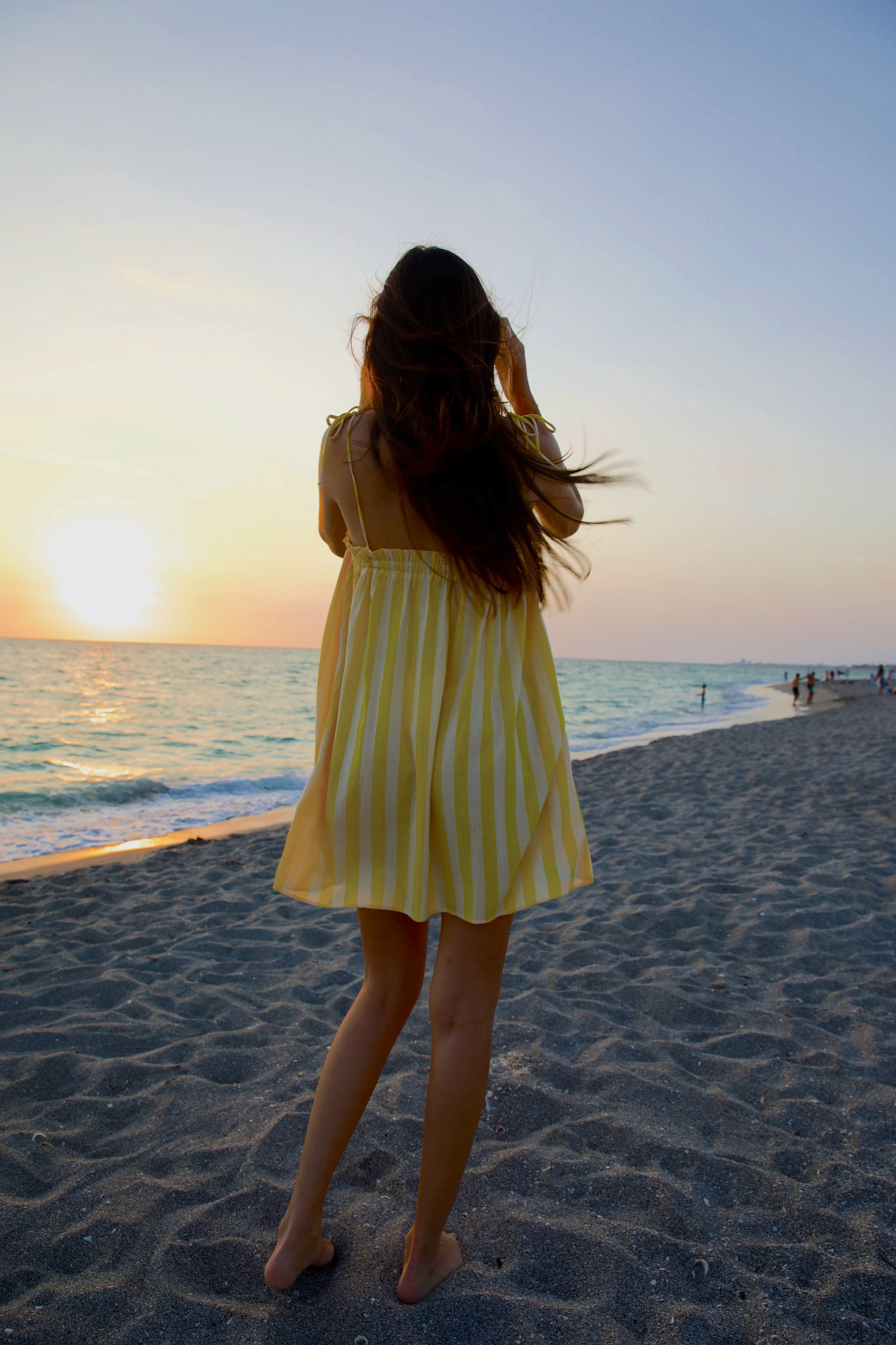 Angel Mini Dress | Sunny Stripe