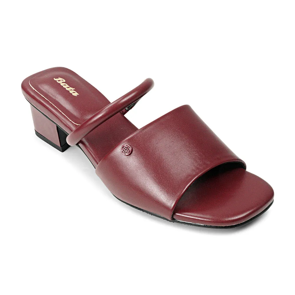 BATA (WOMEN) BLIGE LADIES SANDALS MID HEEL SLIP ON