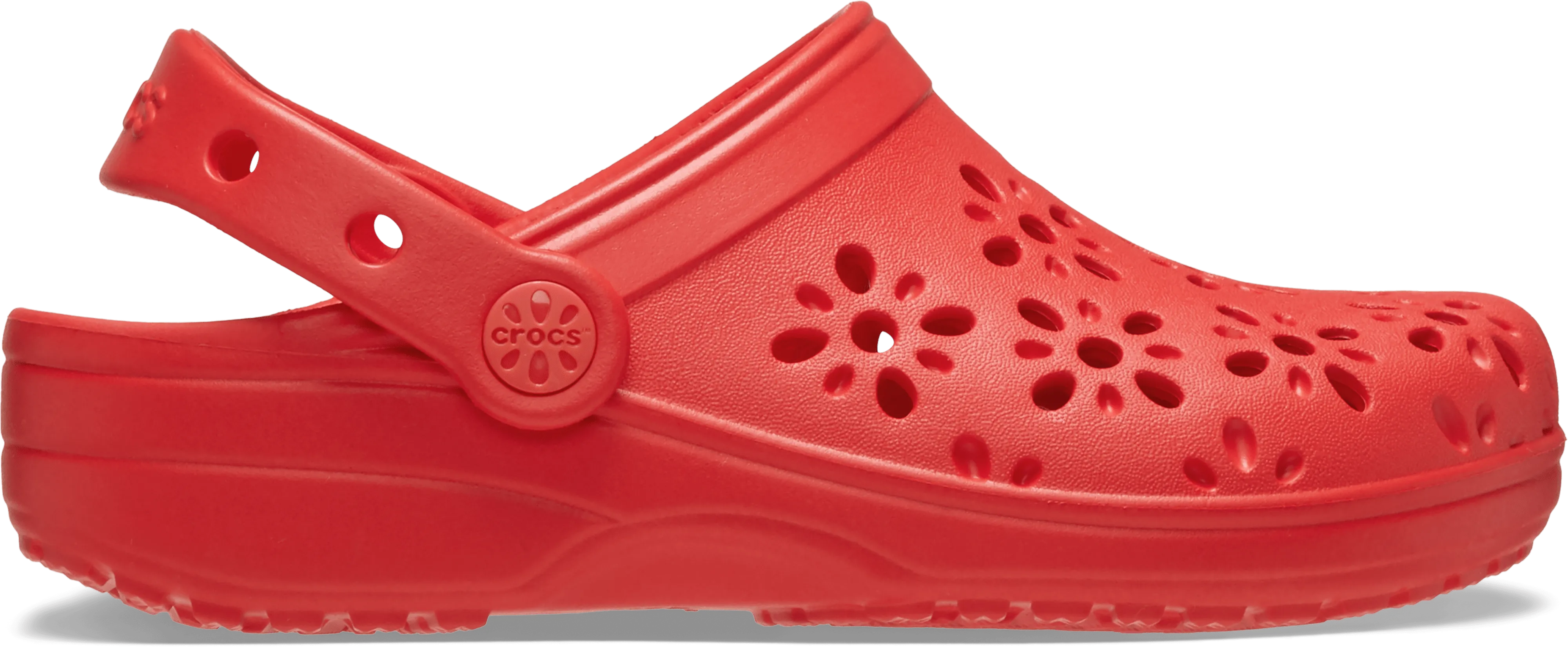 Classic Floral Cut Out Clog Kids (Age 5 )