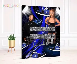 SNEAKER PARTY BACKDROP sneakerball Backdrop Sweet Sixteen Sneakers Backdrop Sneaker shop store Sweet Sixteen Backdrop Sneakers Backdrop